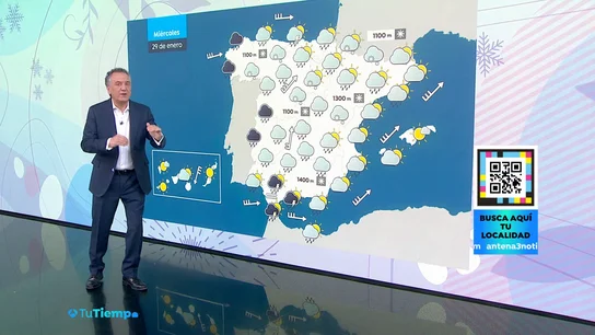 La previsión de Roberto Brasero La previsión de Roberto Brasero