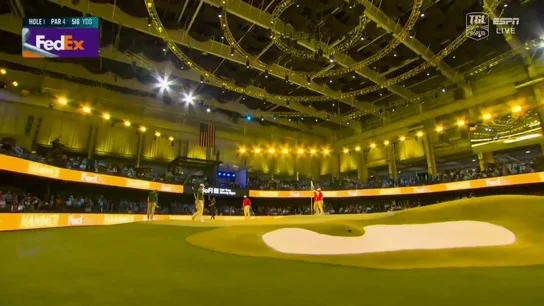 Una imagen de la TGL de golf en Florida Una imagen de la TGL de golf en Florida