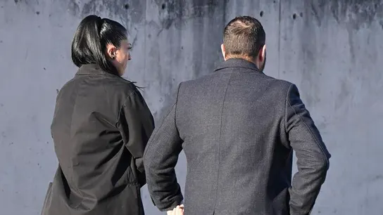 Jenni Hermoso, a su llegada a los juzgados Jenni Hermoso, a su llegada a los juzgados