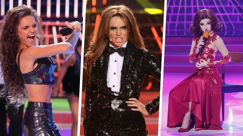 ¡Una artista con mucha experiencia! Estas son las divas que Melody imitó en Tu cara me suena antes de representar a España en Eurovisión ¡Una artista con mucha experiencia! Estas son las divas que Melody imitó en Tu cara me suena antes de representar a España en Eurovisión