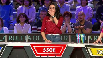 ¡Qué pena! Estefanía pierde su racha y falla en el panel al repetir una letra que ya estaba indicada