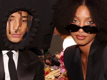 Jaden y Willow Smith en los Grammy Jaden y Willow Smith en los Grammy