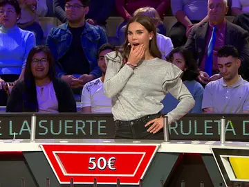 “Te has comido letras por un tubo”: Irene cae en el bote y se lanza a resolver el panel sin éxito “Te has comido letras por un tubo”: Irene cae en el bote y se lanza a resolver el panel sin éxito