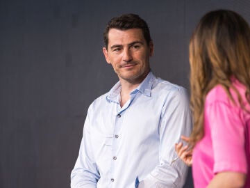 Iker Casillas durante un evento