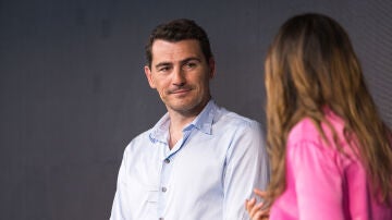 Iker Casillas durante un evento