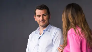 Iker Casillas durante un evento Iker Casillas durante un evento