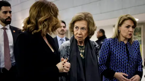 La reina Sofía, en Valencia La reina Sofía, en Valencia