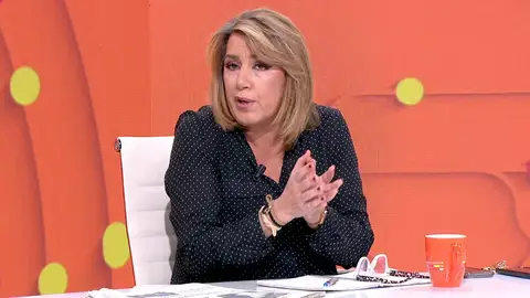Susana Díaz en Espejo Público. Susana Díaz en Espejo Público.