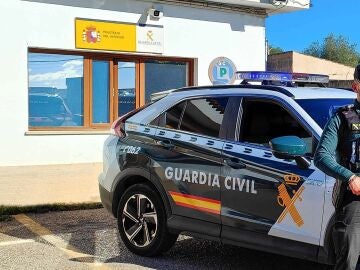 Un vehículo de la Guardia Civil de Llucmajor