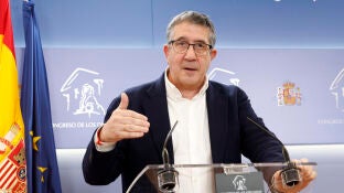 El portavoz parlamentario del PSOE, Patxi L&oacute;pez