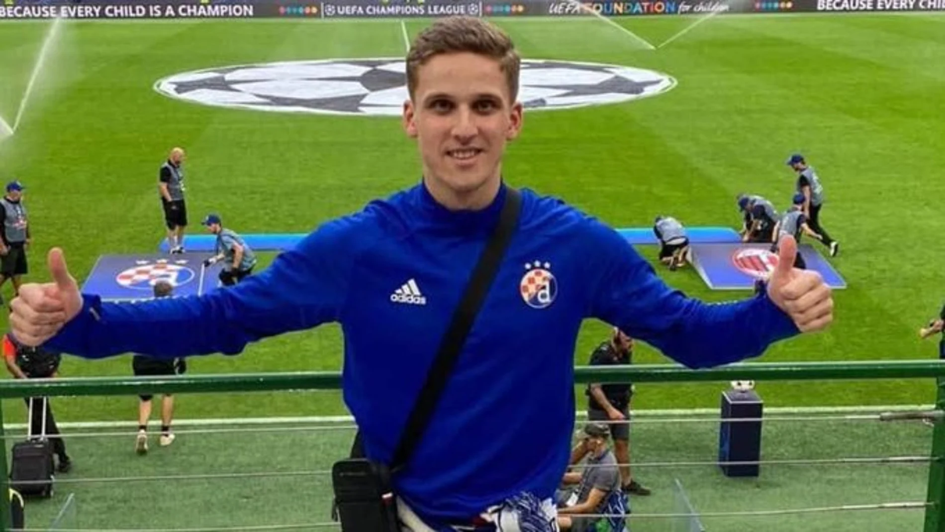 El joven futbolista Jakov Jelkic El joven futbolista Jakov Jelkic