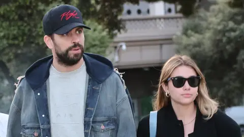 Piqué y Clara Chía Piqué y Clara Chía