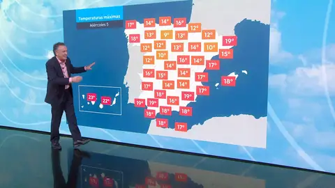 La previsión de Roberto Brasero La previsión de Roberto Brasero