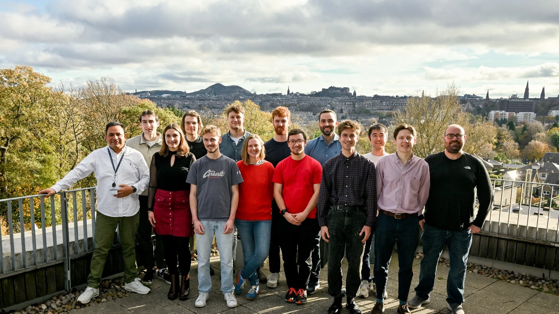 El científico español Asier Unciti-Broceta con su equipo El científico español Asier Unciti-Broceta con su equipo