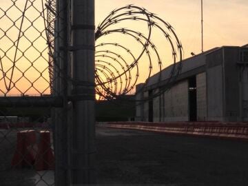 Una zona del centro de detención de Guantánamo