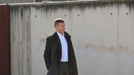 García Cuervo a su llegada a la Audiencia Nacional