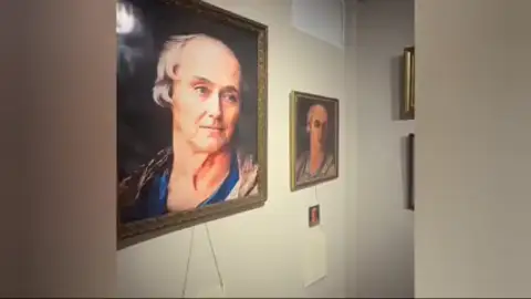 Exposición sobre Cristóbal Colón en Pontevedra La Inteligencia Artificial recrea los posibles rostros de Colón en una exposición en Pontevedra