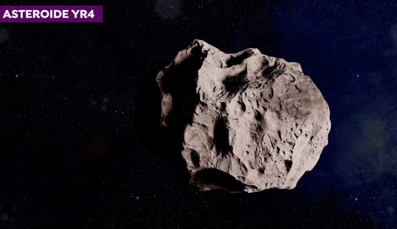 El asteroide 2024 YR4 que ha activado la alerta de la ONU