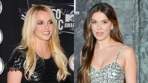 Britney Spears y Millie Bobby Brown Britney Spears y Millie Bobby Brown