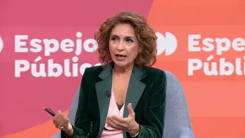 María Jesús Montero en Espejo Público María Jesús Montero en Espejo Público