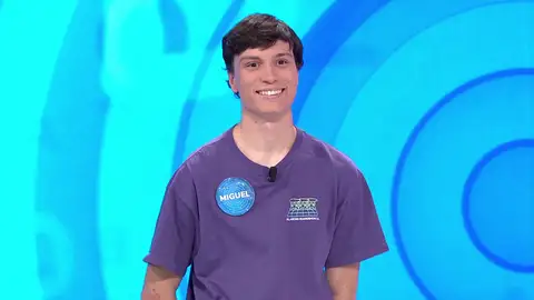 Miguel: el estudiante de 19 años que no se lo ha puesta nada fácil a Rosa Miguel: el estudiante de 19 años que no se lo ha puesta nada fácil a Rosa