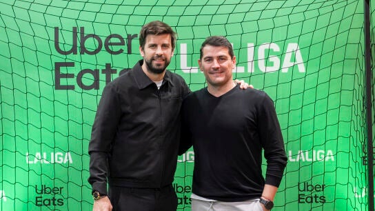 Gerard Piqu&eacute; e Iker Casillas