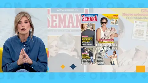 Gema López en Espejo Público. Gema López en Espejo Público.