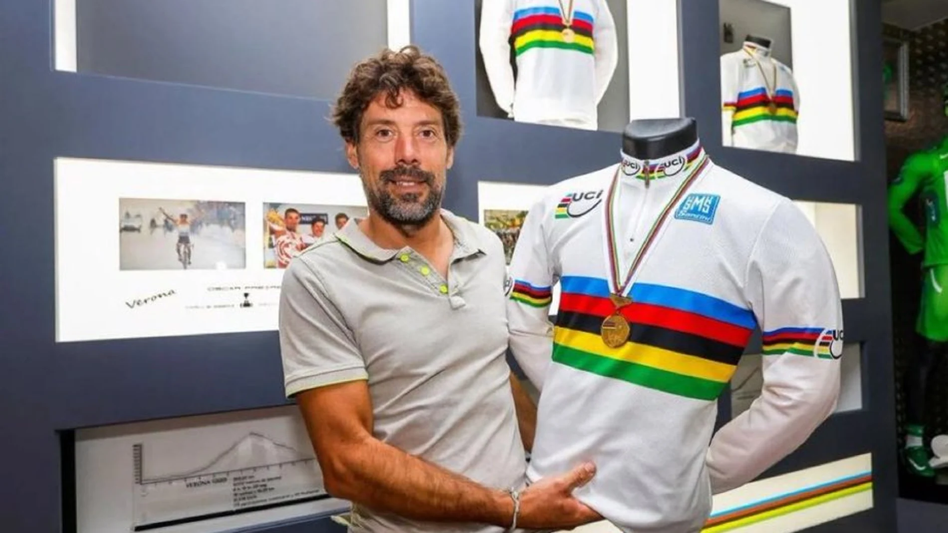 El exciclista Óscar Freire El exciclista Óscar Freire