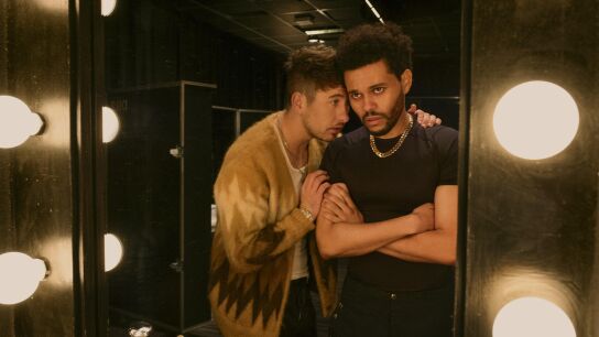 Barry Keoghan y Abel Tesfaye (The Weeknd) en Hurry Up Tomorrow
