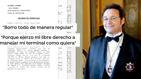 Declaración de García Ortiz Declaración de García Ortiz
