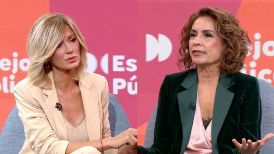 Mar&iacute;a Jes&uacute;s Montero en Espejo P&uacute;blico.