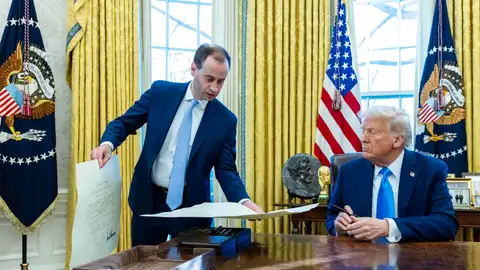 El presidente de Estados Unidos, Donald Trump El presidente de Estados Unidos, Donald Trump