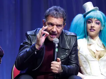 Antonio Banderas en la presentación de su musical Gypsy en Madrid Antonio Banderas en la presentación de su musical Gypsy en Madrid