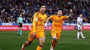 Gonzalo celebra su gol ante el Legan&eacute;s en Butarque