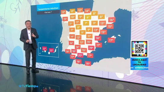 La previsión de Roberto Brasero La previsión de Roberto Brasero