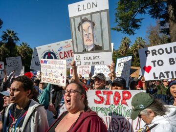 Protestas contra las medidas de Trump