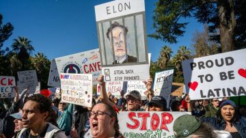 Protestas contra las medidas de Trump