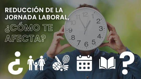 Infografía para la reducción de la jornada laboral Infografía para la reducción de la jornada laboral