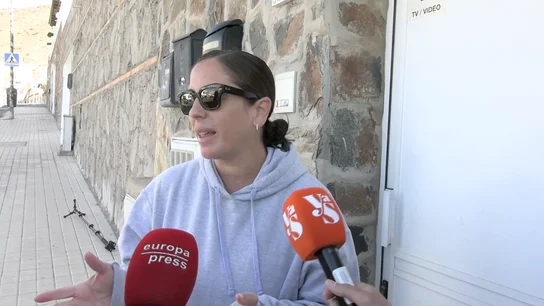 Anabel Pantoja en Espejo Público. Anabel Pantoja en Espejo Público.