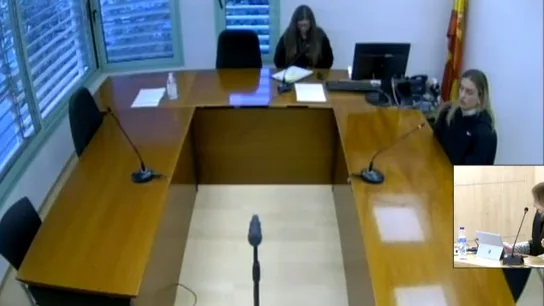 Alexia Putellas declara por videoconferencia Alexia Putellas declara por videoconferencia
