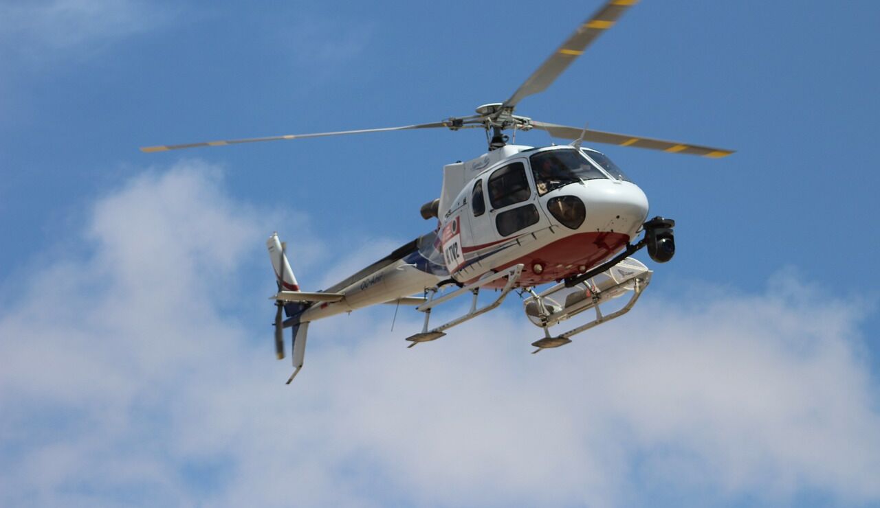 Imagen de archivo de un helic&oacute;ptero