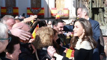 Felipe y Letizia regresan a Caravaca de la Cruz para despedir el año jubilar