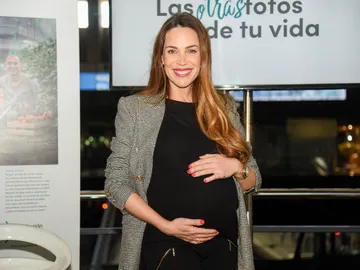 Nerea Garmendia posando para la prensa Nerea Garmendia posando para la prensa