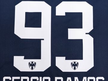 El dorsal de Sergio Ramos en Rayados 