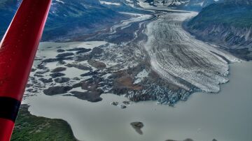 Vista aérea de Alaska