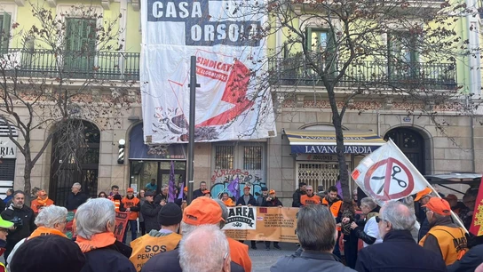 Concentración de pensionistas en Casa Orsola Concentración de pensionistas en Casa Orsola