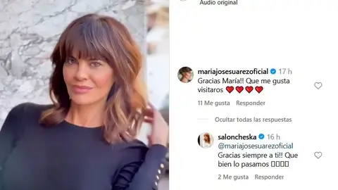 María José Suárez con nuevo look María José Suárez con nuevo look