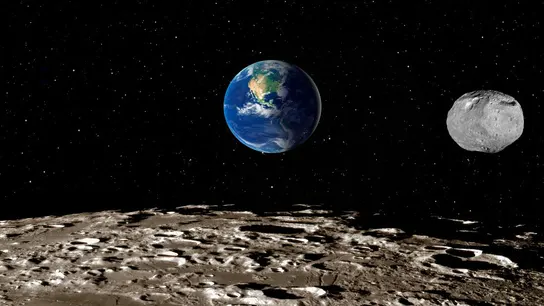 Un asteroide cerca de la Tierra Un asteroide cerca de la Tierra