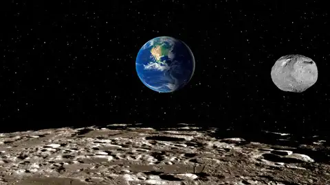 Un asteroide cerca de la Tierra Un asteroide cerca de la Tierra