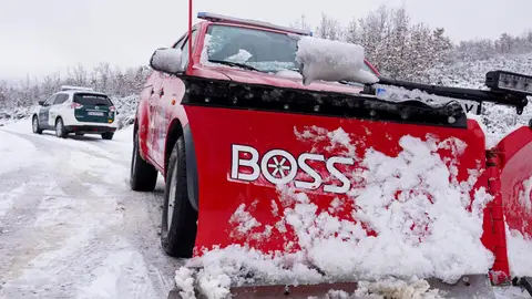 Imagen de una quitanieves Imagen de una quitanieves